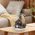 thumbnail image 5 of Qiweii Halloween Witch Figurine Halloween Decorations Tray Indoor Haunted House Spooky Witch Statues, Mini Figurines Home Decor Used for home, living room, bedroom, outdoor, indoor, balcony, 5 of 5