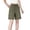 B, variant on DGMIOCS Plus Size Women's Elastic Waist Linen Trousers Cooling Fabric Pants Adjustable Drawstring Pants Solid Color Navy L