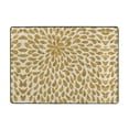 thumbnail image 7 of Area Rugs For Living Room Decor - Gold Drops Soft Anti Slip Throw Washable Rugs 5x7 For Bedroom, Indoor Carpet For Bedroom Living Room 80x58In, 7 of 7