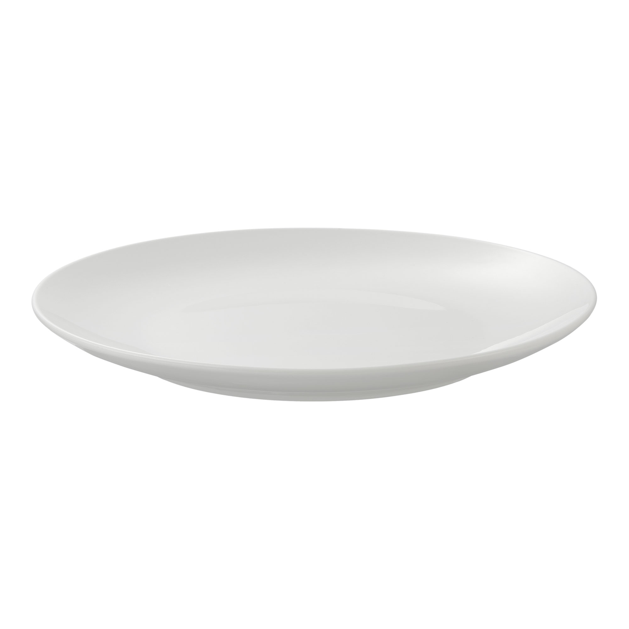 Mainstays Glazed White 12-Piece Stoneware Dinnerware Set photo 8