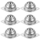 thumbnail image 1 of Rodamiento de bolas para muebles, rodamiento de transferencia giratorio, rueda para electrodomésticos pequeños, 6 uds., 1 of 5
