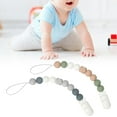 thumbnail image 4 of Lipstore 2x2x Silicone Dummy Pacifier Clip Feeding Accessories for Newborn Boys Girls B, 4 of 8