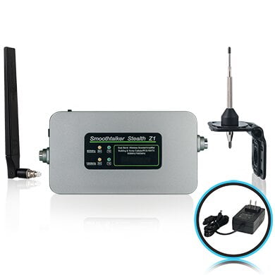 Smoothtalker Furtivité Z1 65dB 2-Bande 3G 4G LTE Bâtiment/maison Cellulaire Amplificateur de Signal Kit