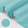 thumbnail image 4 of Aqua Coastal Shower Curtain for Bathoom, Teal White Ombre Coastal Pattern Design Summer Beach Mermaid Shower Curtain for Women Girls Bath Decor, Aqua Turquoise, 4 of 6