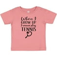 thumbnail image 3 of Inktastic Future Tennis Player Gift Boys or Girls Baby T-Shirt, 3 of 5