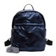 thumbnail image 2 of Bolsa Mochila impermeable con pompón y bolas mochilas escolares acolchadas para mujer de color sólido (azul) Likrtyny Para Estrenar, 2 of 6