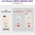 thumbnail image 6 of iPhone SE Case,iPhone 8 Case,Ultra Slim Fit Phone Cases Liquid Silicone Cover with Full Body Soft Bumper Protection Anti-Scratch Shockproof Case Compatible with iPhone SE/8/7 4.7 inch (Pink), 6 of 12