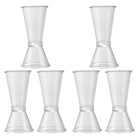 SWETRACE 6Pcs Double Sided Jigger Accurate Measurement For Bartending And Baking