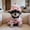 Pink, variant on Chinese Lion Dance Dog Costume, Chinese New Year Dog Outfit, Spring Festival Pet Clothes Hoodie Coat (White, Size:S)
