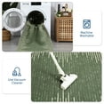 thumbnail image 4 of Hasoo Washable Carpet Diamond Stripes Area Rug for Living Room Bedroom Dorm Modern Low Pile Neutral Soft Indoor Rug, Green 8' x 10', 4 of 5