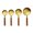 3, variant on Gieenan 4Pieces Stainless Steel Measuring Cups Measuring Spoons Set Measuring Tool Set