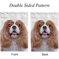 thumbnail image 3 of SKYSONIC Garden Flag Beautiful Spaniel Dog on White Double-Sided Printed Garden House Sports Flag 12x18in Polyester Decorative Flags for Courtyard Garden Flowerpot, 3 of 7