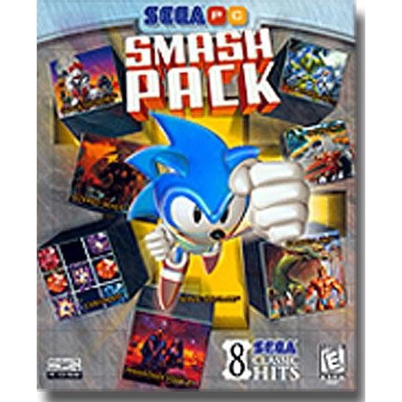 Paquete de Juegos Clásicos Atari Sega Smash Pack 8 Hits