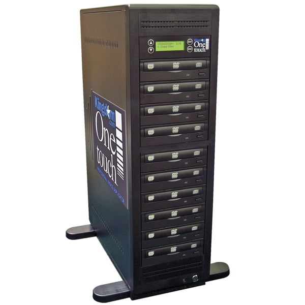 Kingdom One Touch 9 Copy DVD CD Duplicator with 320 GB Hard Drive