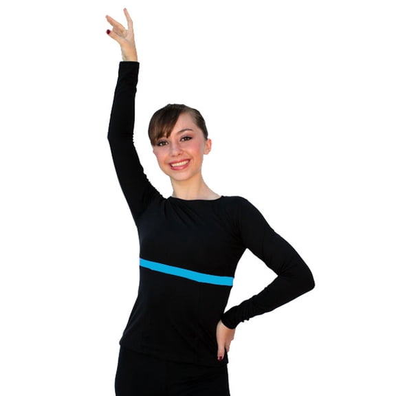 T01 Boat Neck Longsleeve Fitted Top