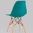 thumbnail image 2 of Heavenly Collection Navy Green Wood Chair SET OF 2, 2 of 8