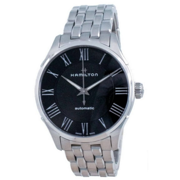 Hamilton Jazzmaster Auto Black Dial Stainless Steel Men's Watch H42535130