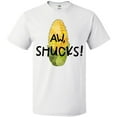 thumbnail image 3 of Inktastic Aw, Shucks Corn on the Cob Humor T-Shirt, 3 of 5