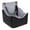 Gray, variant on Stgrgfhy Waterproof Dog Booster for Small/Medium Dogs up to 26 lbs, Memory Foam Booster Seat Elevated 6in, Pet Car Seat with Removable Washable Cover, Y-Shape Safety Belt and Storage Pockets