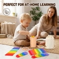 thumbnail image 6 of Montessori Toys for 2 3 4 Years Old Kids, 3 in 1 Educational Sensory Color Sorting Toys for Toddlers 1-3, Fine Motor Skills Preschool Learning Activities Age 2 3 4 Year Old Girls Boys Birthday Gifts, 6 of 7