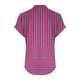 thumbnail image 3 of Vestidos Casuales Para Mujer, Blusas De Mujer De Moda Camiseta informal de manga corta con cuello en V y botones para mujer, 3 of 4