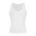 thumbnail image 6 of Wlynlyn Womens Tank Tops Sleeveless Ribbed Knit Going out Tops Scoop Neck Cami Shirts Slim Fitted Basic Tee Tops, 6 of 7