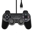 thumbnail image 1 of Wired USB PC Game Controller for Winxp/win7/win8/win10 for PC Computer Laptop Black Gamepad Joystick, 1 of 5