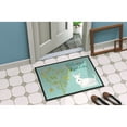 thumbnail image 4 of Carolines Treasures BB7617JMAT Welcome Friends White Scottish Terrier Doormat 24x36 36"L x 24"W multicolor, 4 of 4