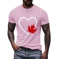 thumbnail image 3 of Camisas de Manga Corta para las Mujeres Impresión de Manga Corta Cuello Redondo, Camisa Casual de Poliéster para las Mujeres, Lavado de Manos, 3 of 6