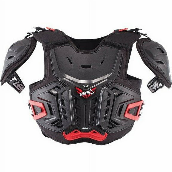 Leatt 4.5 Pro Youth Black Red Chest protector Armor size Large-XLarge