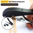 thumbnail image 3 of QHUDLV Heavy Duty Hole Punch – 8/10mm Single – Paper Crafting Tool, 3 of 5