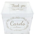 thumbnail image 1 of Acrylic Wedding Card Box DIY Envelop Card Box Money Storage Box Wedding Supply, 1 of 5