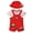 McQueen Mater Red, variant on Disney Mickey Mouse Baby Boys' Tee and Shortall Set with Bucket Hat Red