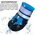 thumbnail image 3 of Dog Boots 4 Pcs Waterproof Dog Shoes With Adjustable Safe Reflective Straps Pet Paw Protectors For Dog, 3 of 3