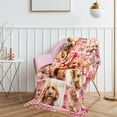 thumbnail image 2 of Goldendoodle Gifts Goldendoodle Blankets 50"X60" Dog Throw Blanket for Dog Lovers Mom Dad Flannel Puppy Print Blanket for Couch Sofa Bed Car, 2 of 7
