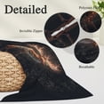 thumbnail image 3 of Christmas Deer, Pillow Covers 16"x24", Forest Xmas Aesthetics Starry Elk Soft Brushed Microfiber Breathable Throw Pillow Covers, Decorative Pillowcase with Zipper for Couch Sofa Bedroom Living Room, 3 of 9