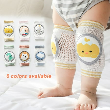 

SunSunrise 1Pair Dinosaur Animal Breathable Baby Safety Crawling Knee Pad Elbow Protector