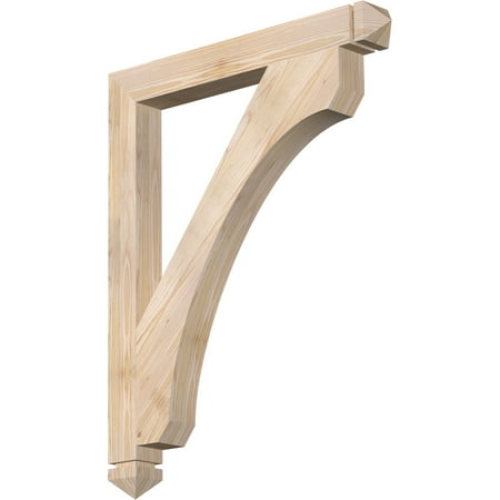 

Ekena Millwork 3 1/2 W x 32 D x 40 H Legacy Arts & Crafts Smooth Bracket Douglas Fir