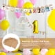 thumbnail image 2 of KAKOWELY 1 juego de marcos de fotos para bebé de 12 meses, primer año, banderines y guirnaldas decorativas, 2 of 5