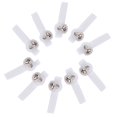 thumbnail image 2 of 100 clips para tira de luces LED, clips de soporte de montaje de silicona impermeables para accesorios de luces de tira LED de 12 mm de ancho, 2 of 5