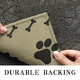 thumbnail image 6 of Paw Prints and Bones Door Rugs,Washable Non Slip Door Mats Indoor,Decorative Door Mats,Entry Mat Indoor for Entrance,Bedroom,Kitchen,Bathroom,20"x32", 6 of 6