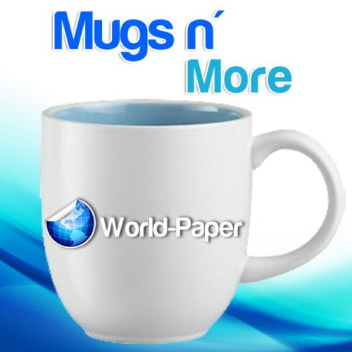 8.5 x 11, Cooper Pack - 5 Sheets Mugs n More Laser Copier Heat Transfer Paper for Hard Surfaces : 