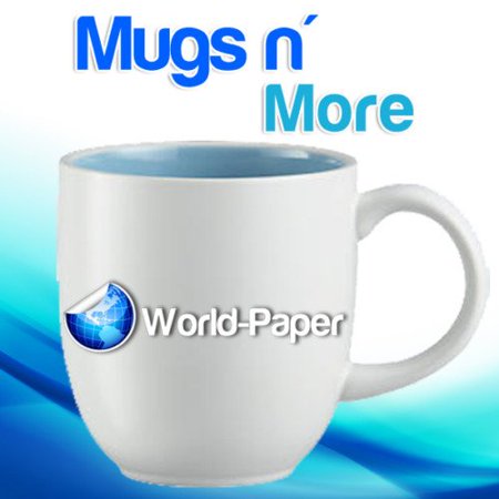 Mugs 'n More Heat Transfer Paper for Hard Surfaces mug press machine 11''x 17'' (5 sheets), Laser Transfer Paper By Gold Seal Specialty Paper From