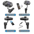 thumbnail image 2 of Digital Dab Radio Receiver Car Dab Tuner Bluetooth 4.2 Fm Transmitter Aux Stereo Music Qc3.0 Dual Usb Support Tf Card U-disk, 2 of 2