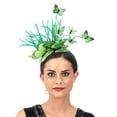 thumbnail image 1 of PEIXUN Foreign Trade Simulation Plastic Butterfly Hair Hoop Party Hair Accessories, 1 of 4