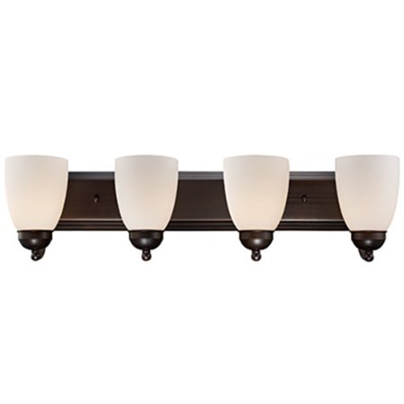 Trans Globe Lighting Clayton 3504-1 Bathroom Vanity Light (some light covers are broken )