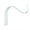 White, variant on TOP-MAX 2PCS Iron Wall Hooks with Screws and Expansion Tube Plant Hooks Hanger (White)