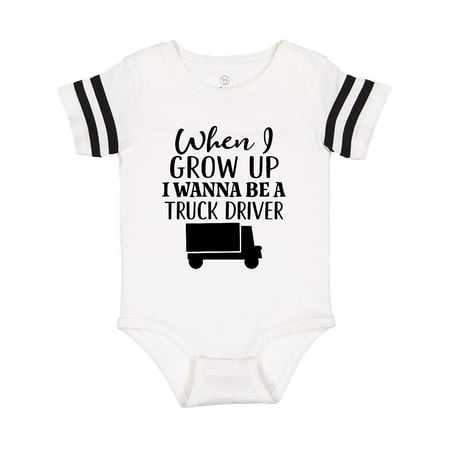 

Inktastic Future Truck Driver Boys Job Gift Gift Baby Boy Bodysuit