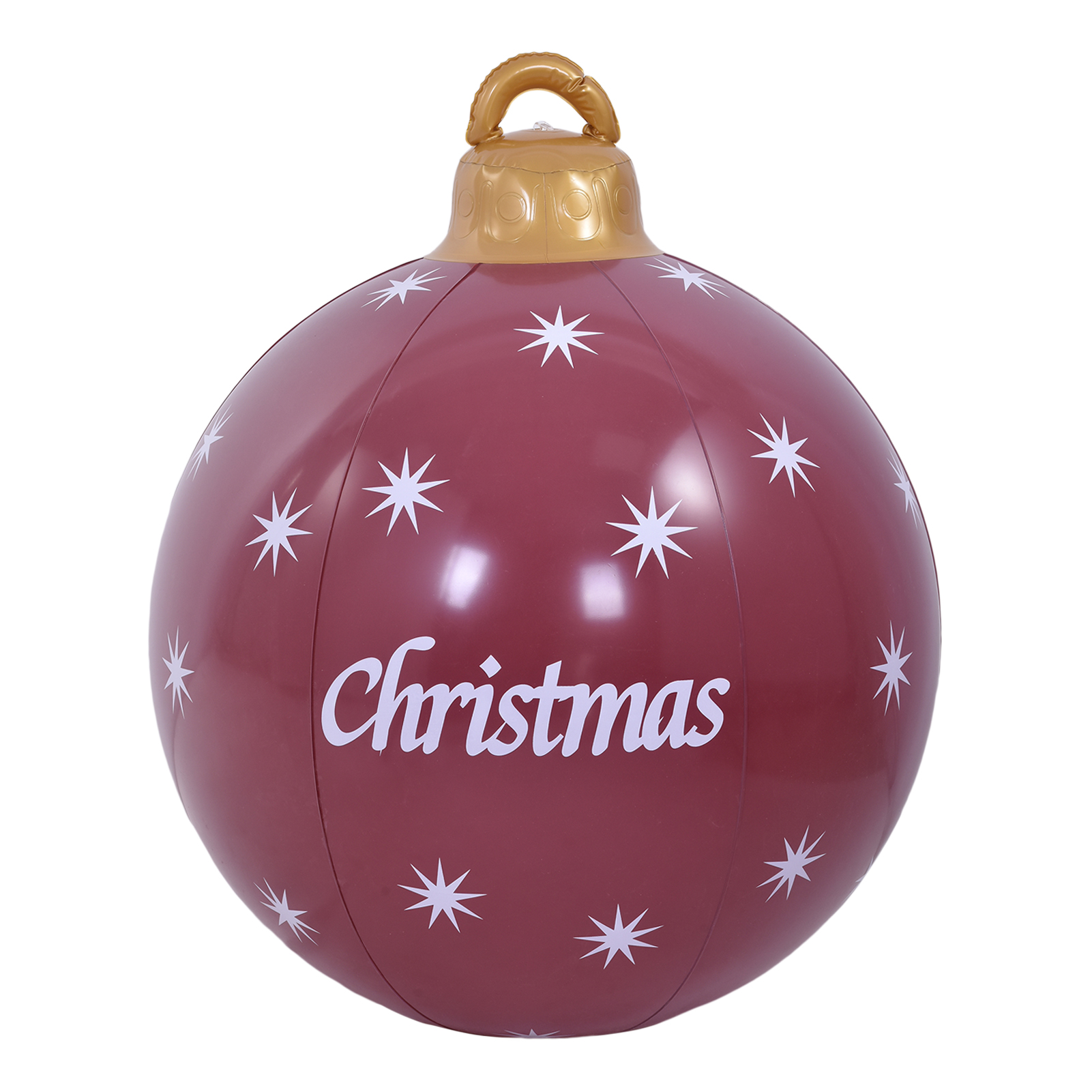 Famure 60CM Christmas Inflatable Ball Christmas Tree Decoration 0.2mm Thick Christmas PVC