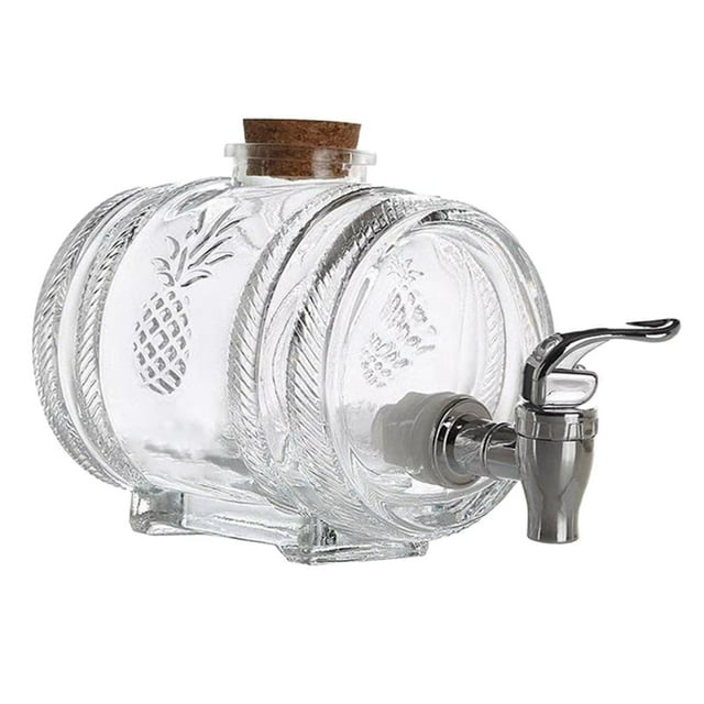 de s de elegante de 1L, botella de sellada, tarro , Grifo Gloria dispensador de barril